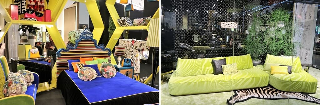 На выставке были представлены как бренды, так и старые марки мебели