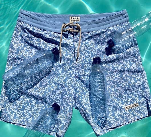 The fabric obtained from plastic proved to be not only strong, but also soft