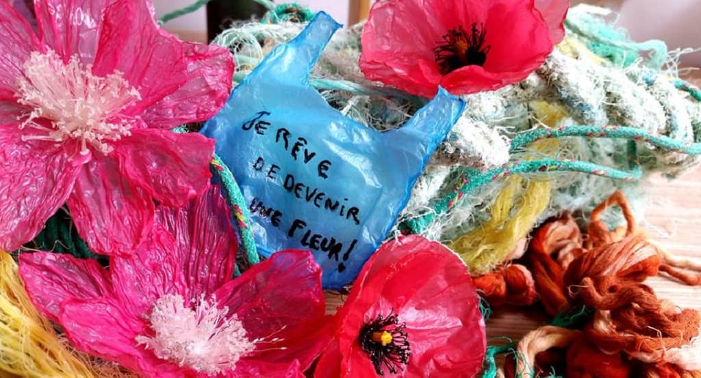 William Amor and his Les Créations Messagères from plastic