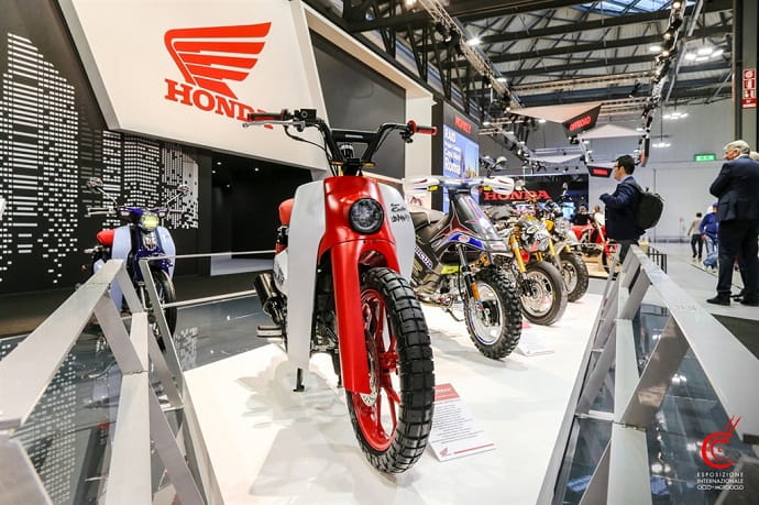 Honda stand at EICMA 2019