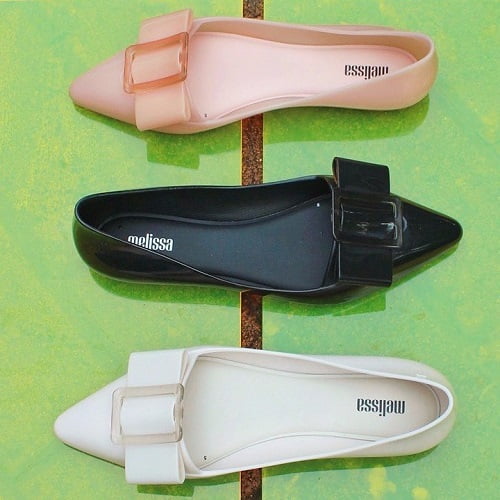Melissa shoes made from recycled plastic
