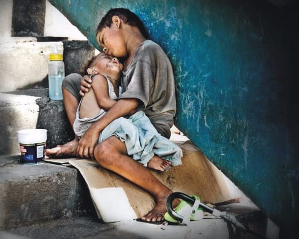Millions of people on the planet live in unsanitary conditions